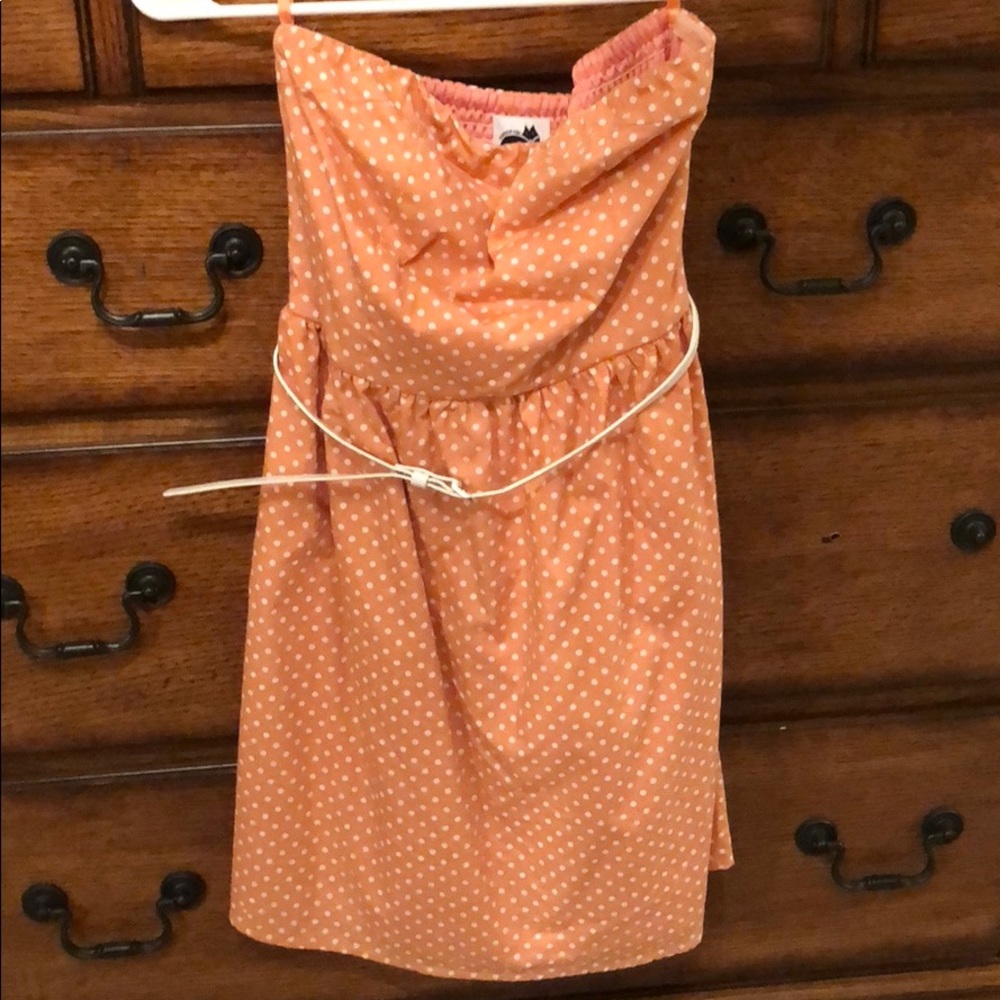 Adorable summer strapless dress